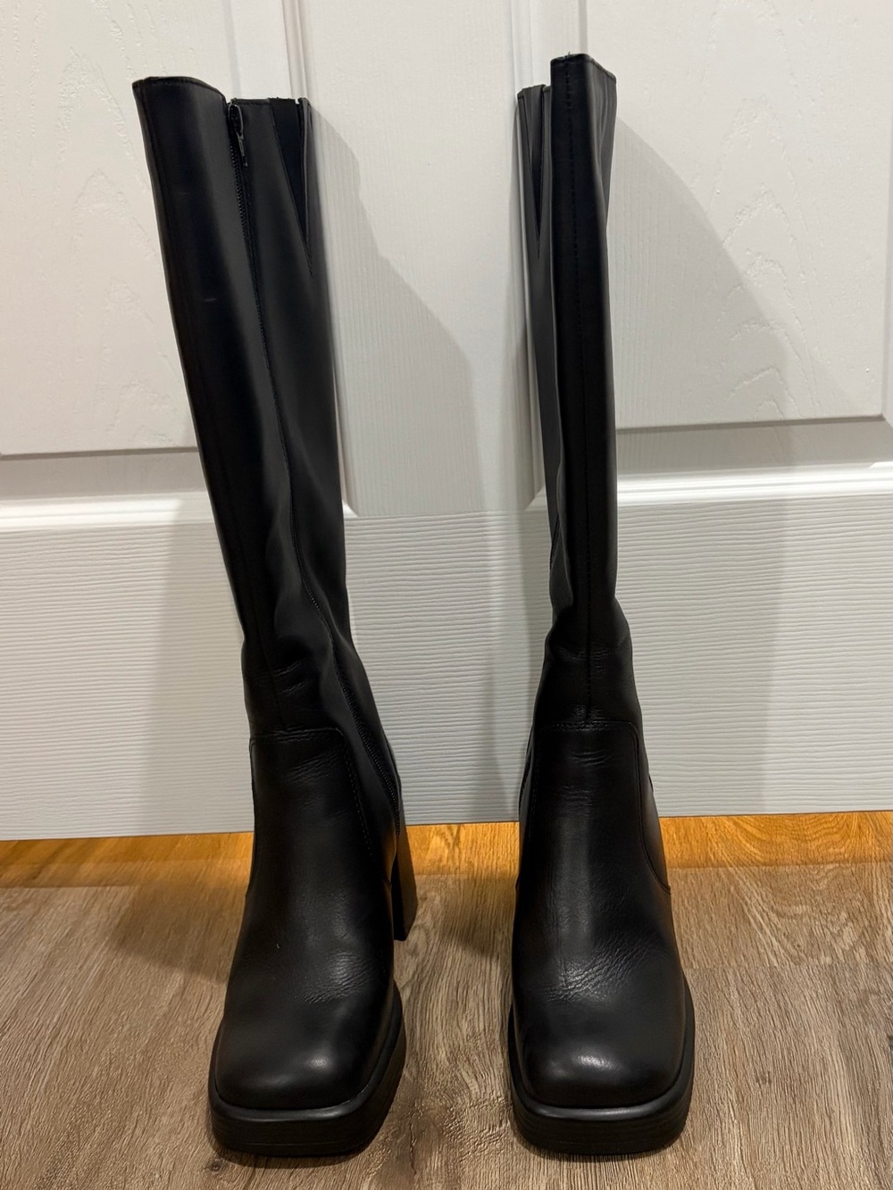 Steve Madden Fanatik Women's Black Knee-High Boots